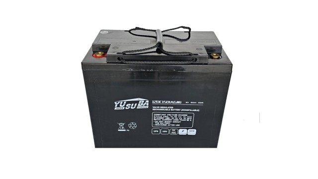 ΜΠΑΤΑΡΙΑ 12DC150 YUSUBA VRLA AGM DEEP CYCLE 12V 150AH c20 ·